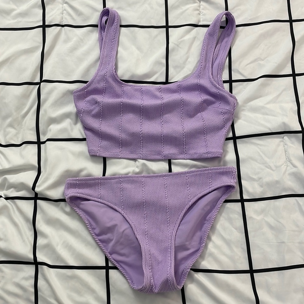 womens aerie crinkle bikini